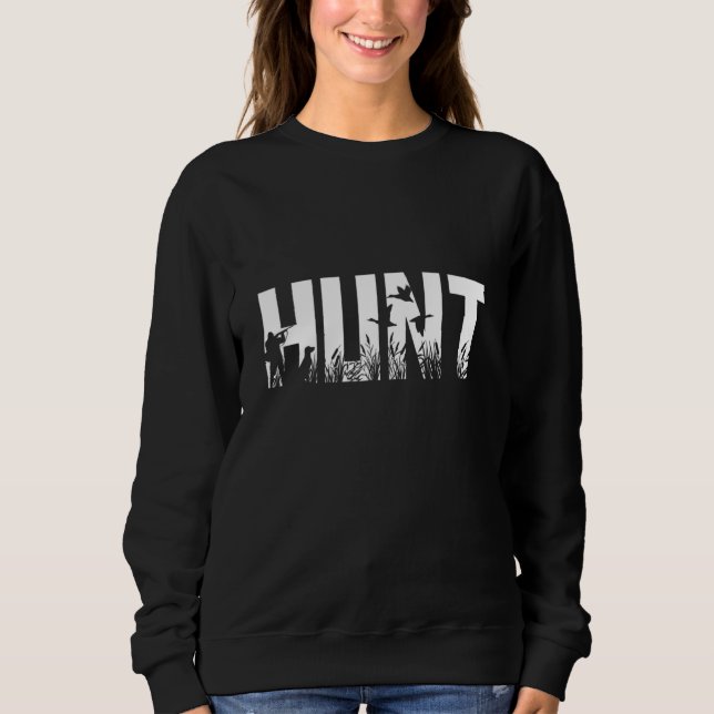 HUNT Duck Hunting Shirt Duck Slayer Duck Hunter (Front)