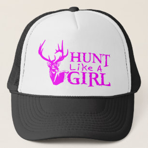 HUNT LIKE A GIRL TRUCKER HAT