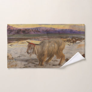Hunt’s "Scapegoat" art hand towel