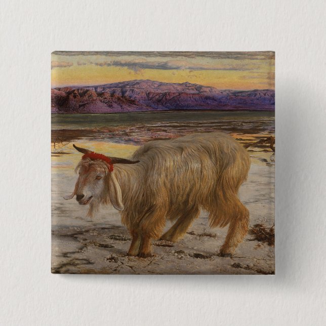 Hunt’s Scapegoat button (Front)