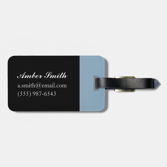 Hunter 2014 luggage tag (Back Horizontal)