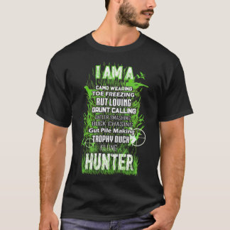 Hunter a woman cannot lab  T-Shirt