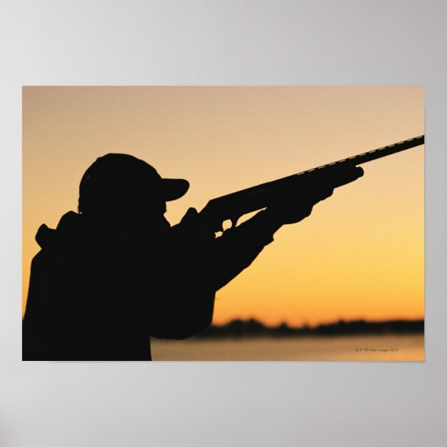 Hunter and Gun Poster (Front)