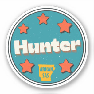 Hunter, Arkansas  Sticker