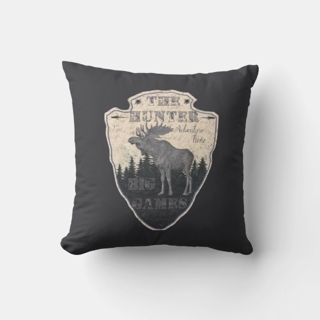 Hunter , Big Games, Adventure time Coffee Mug Thro Cushion (Front)