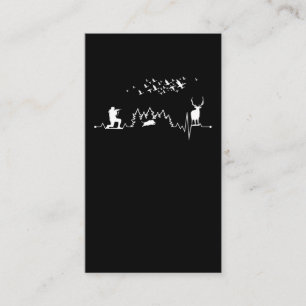 Hunter Boar Hunter Sow Duck Deer Hunting Business Card