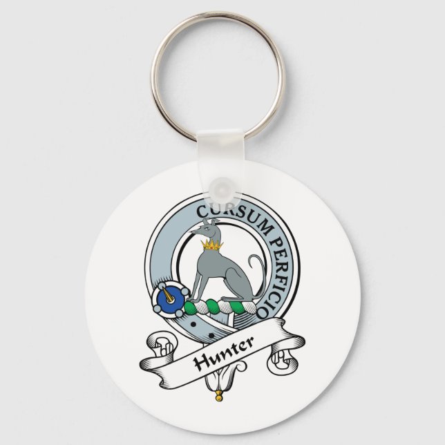 Hunter Clan Badge Key Ring (Front)