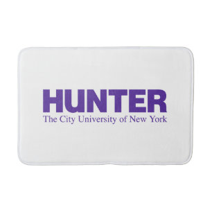 Hunter College CUNY Academic Logo Bath Mat