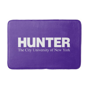 Hunter College CUNY Academic Logo Bath Mat