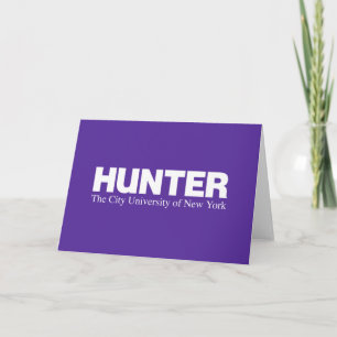 Hunter College CUNY Academic Logo Card