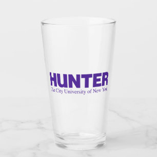 Hunter College CUNY Academic Logo Glass
