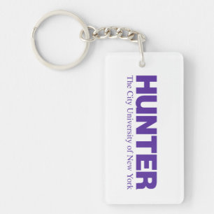 Hunter College CUNY Academic Logo Key Ring