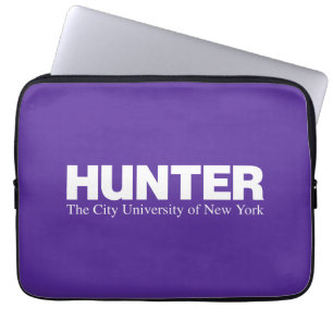 Hunter College CUNY Academic Logo Laptop Sleeve