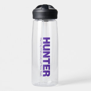 Hunter College CUNY Academic Logo Water Bottle