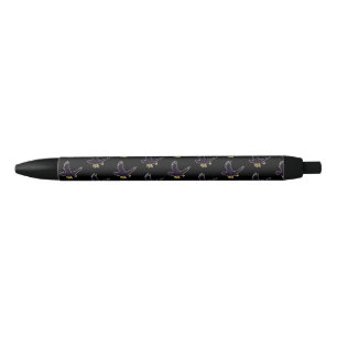 Hunter College Hawk Black Ink Pen