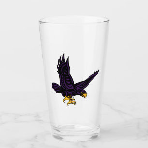 Hunter College Hawk Glass