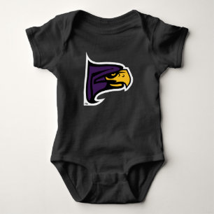 Hunter College Hawk Profile Mascot Baby Bodysuit