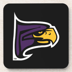 Hunter College Hawk Profile Mascot Coaster
