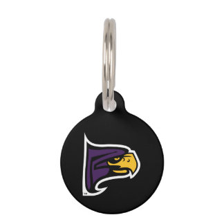 Hunter College Hawk Profile Mascot Pet Tag