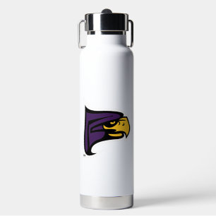 Hunter College Hawk Profile Mascot Water Bottle