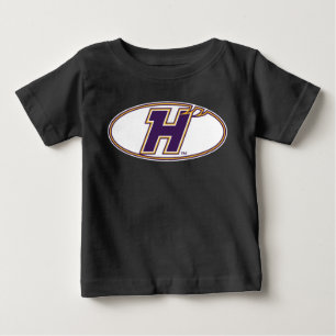 Hunter College Hawks Athletic Logo Baby T-Shirt
