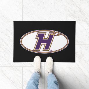 Hunter College Hawks Athletic Logo Doormat
