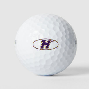 Hunter College Hawks Athletic Logo Golf Balls
