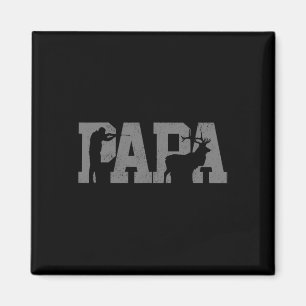 Hunter Dad Deer Father Father's Day Hunting Papa Magnet