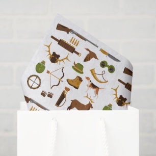 Hunter Decoupage Paper, Hunting Outdoor Tissue Paper