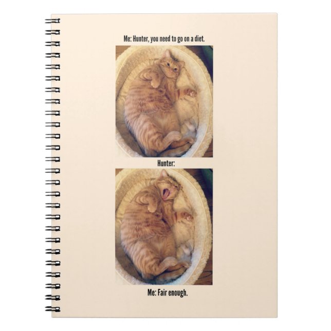 Hunter doesn't need your shaming notebook (Front)