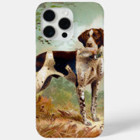 Hunter dog with bird in mouth