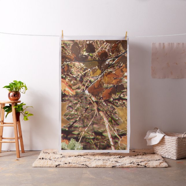 Hunter Fall Camo Camouflage Painting Customisable Fabric (In Situ)