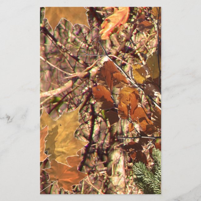 Hunter Forest Camouflage Painting Customise This Flyer (Front)