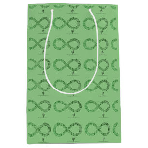 Hunter Gradient Infinity Hearts Medium Gift Bag