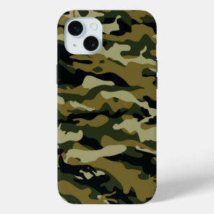 Hunter Green Camo iPhone 15 Mini Case
