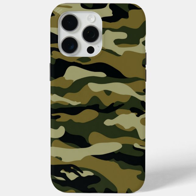 Hunter Green Camo Case-Mate iPhone Case (Back)