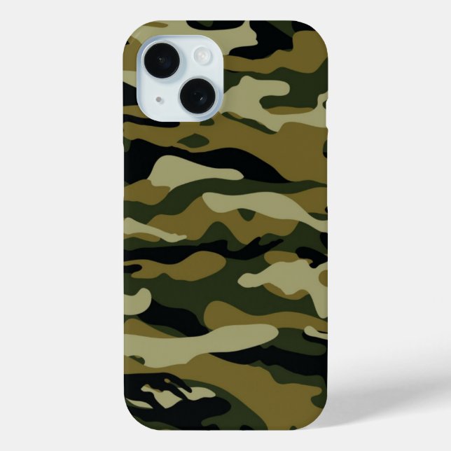 Hunter Green Camo Case-Mate iPhone Case (Back)
