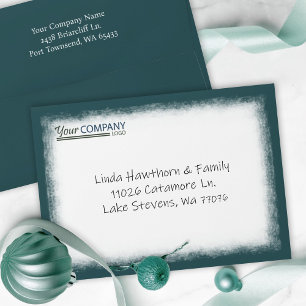 Hunter Green Company Business Pre-addressed 5x7 Envelope