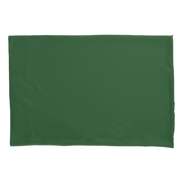 Hunter Green Pillowcase (Front)