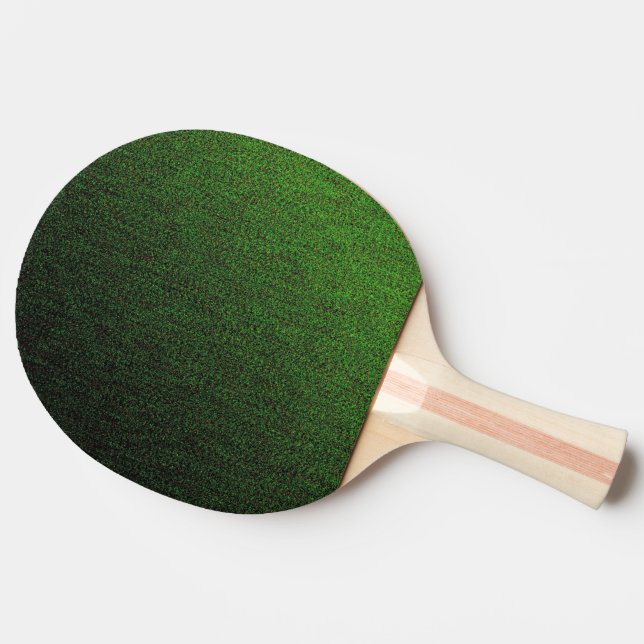 Hunter Green Shimmer Ping Pong Paddle (Side)