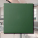 Hunter Green Solid Colour | Classic | Elegant Ceramic Tile<br><div class="desc">Hunter Green Solid Colour | Classic | Elegant | Trendy | Stylish | Gift</div>