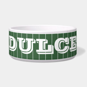 Hunter Green White Thin Vertical Striped Name