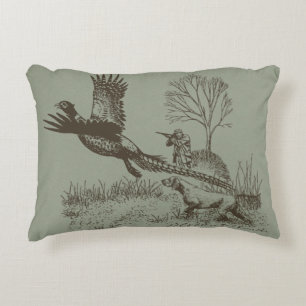 Hunter (Hunting with GSP) Decorative Cushion