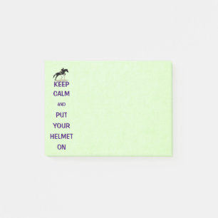 Hunter Jumper Horse Post-it Notes