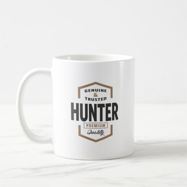 Hunter Logo Gift Ideas.   Coffee Mug (Left)