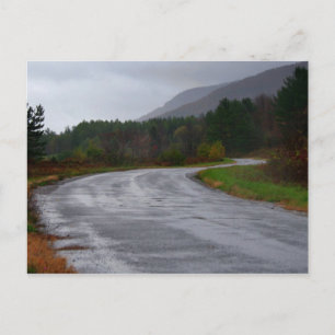 Hunter Mountain Road Postcard