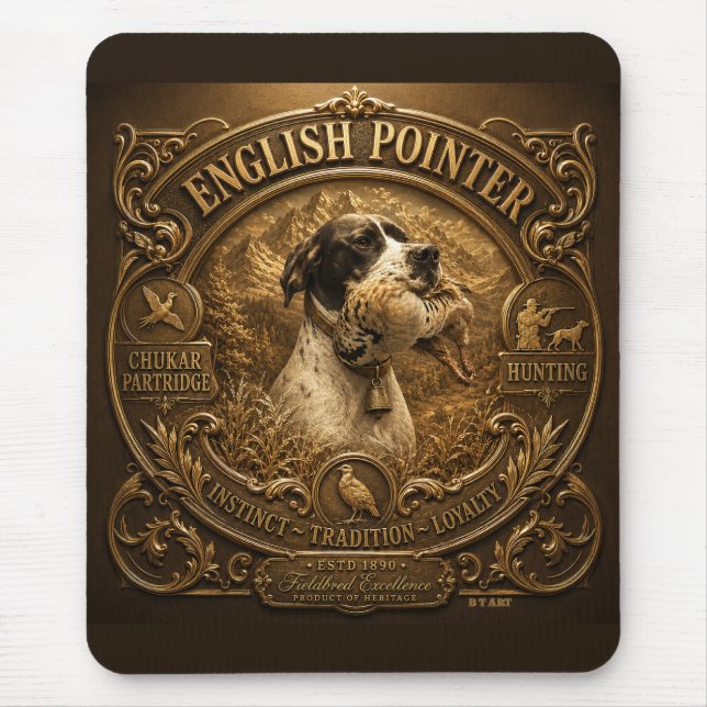  Hunter  Mouse Pad (Front)