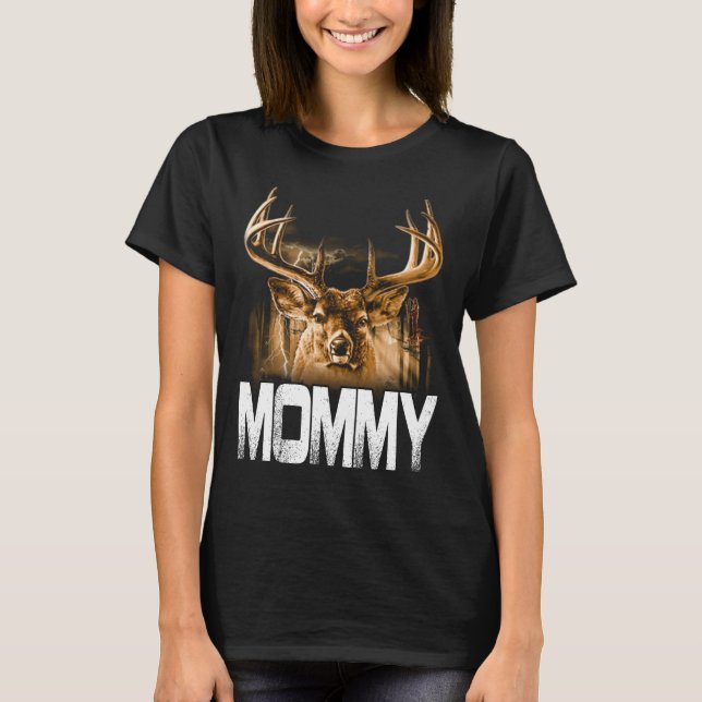 Hunter Mummy T-Shirt Funny Papa Hunting Father (Front)
