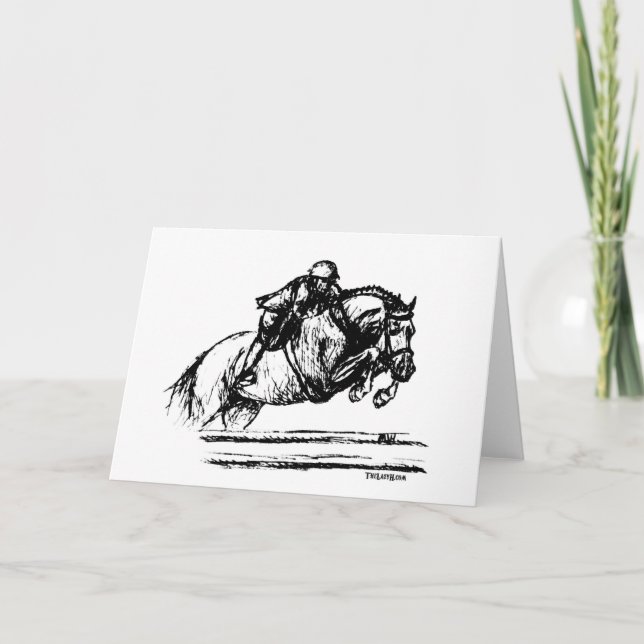 Hunter Over Fences Sketch Card (Front)