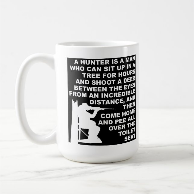 Hunter Pee Mug (Left)